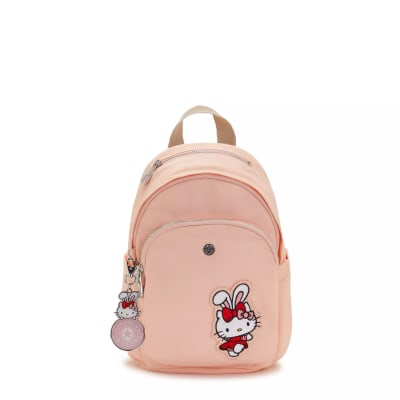 Mochila Kipling Delia Mini Rosado H Kitty1