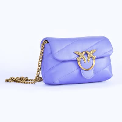 Cartera Pinko Love Baby Puff Maxy small Lila1