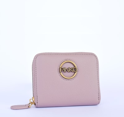 Billetera Pinko Pequeña Cuadrada Palo rosa oscuro1