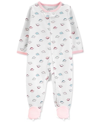 Enterito Carter´s dinosaurios blanco