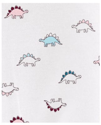 Enterito Carter´s dinosaurios blanco