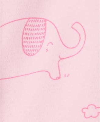 Enterito Carter´s estampado elefantes rosado