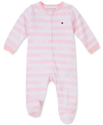 Enterito Tommy Hilfiger Kids rayas rosado1