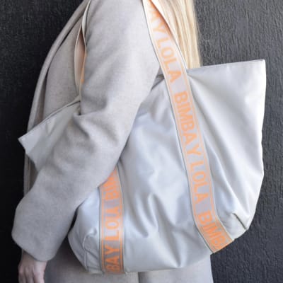 Bolso Bimba y Lola Shopper XL Nylon Beige1