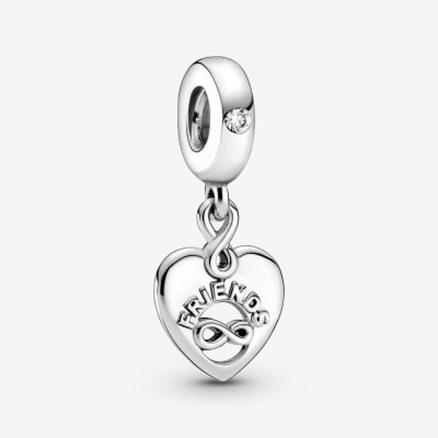 Charm Pandora colgante corazon forever friends infinito1