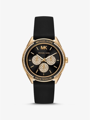 Reloj Michael Kors correa de silicona negro1