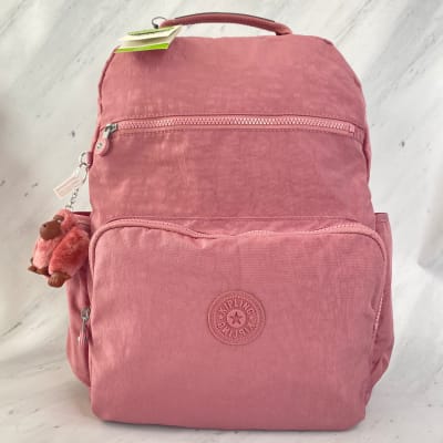 Bolso Maternal Kipling So Baby Rosado1