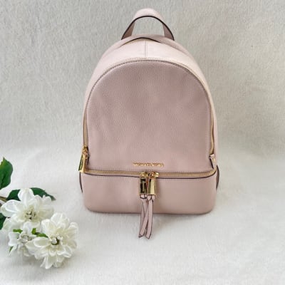 Mochila Michael Kors Rhea rosada1