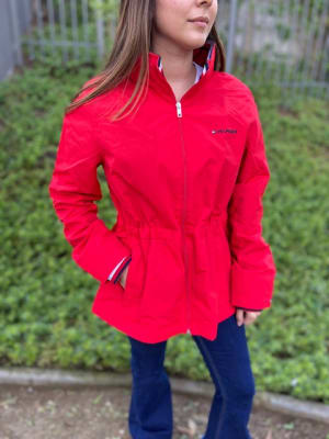 Chaqueta mujer Tommy Hilfiger roja1