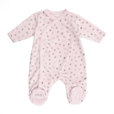 Enterito Baby Tous plush cruzado rosado1