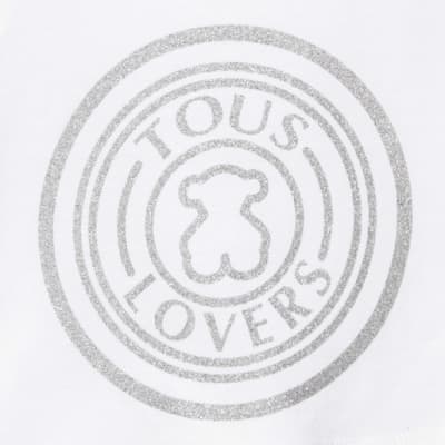 Polera Baby Tous lovers blanca