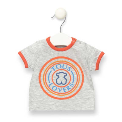 Polera Baby Tous Lovers gris1