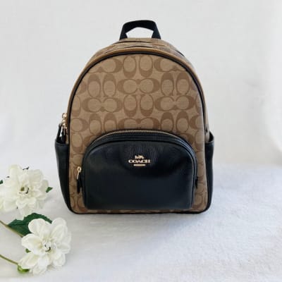 Mochila Coach Court Khaki1