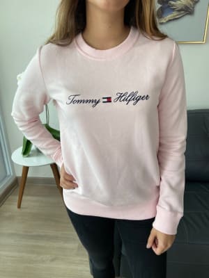 Poleron mujer Tommy Hilfiger rosa1