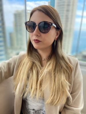 Lentes Michael Kors Vega alta cafe print1