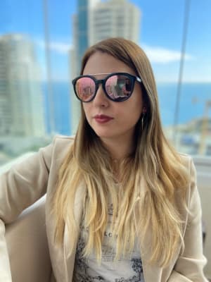 Lentes Michael Kors Cape May negros vidrio rosa1