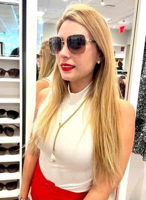 Lentes Michael Kors Cocoabeach café cuadrado pata monog2
