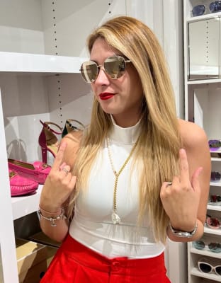 Lentes Michael Kors Zinal dorado1