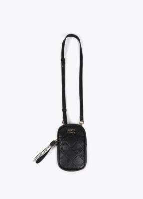 Porta celular Lola casademunt rombos Negro