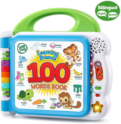 Libro interactivo bilingue Leap Frog palabras celeste1