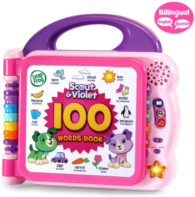 Libro interactivo Leap Frog  palabras con Scout y violet1