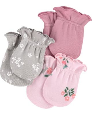 Set 3 mitones Carter's rosa1