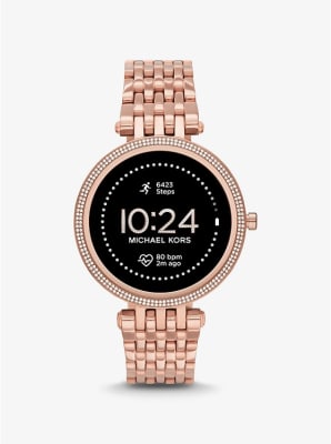 Reloj Michael Kors SmartWatch  Gen 5E Darci Pavé Rosegold1