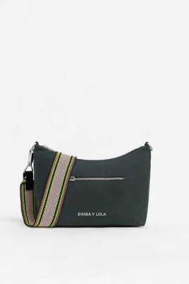 Cartera Bimba y Lola Negro Straps Trenzado Colores1