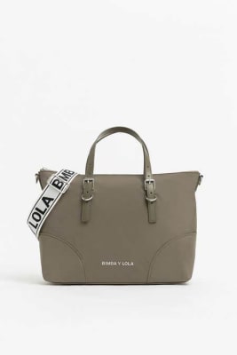 Cartera Bimba y Lola Shopper M Nylon Verde Militar1