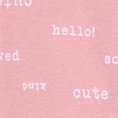 Set 2 pijamas Carter´s diseño rosado