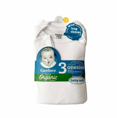 Set 3 bodys Gerber organico