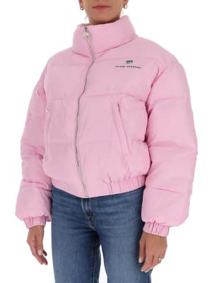 Parka Chiara Ferragni rosa palo1