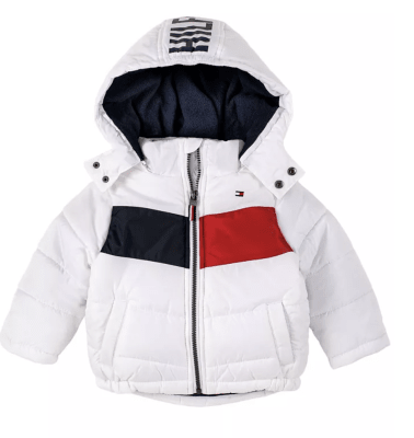 Parka Tommy Hilfiger Kids blanca1
