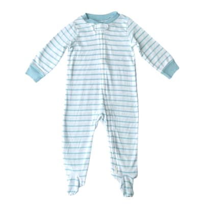 Enterito Carter´s lineas verde agua blanco1