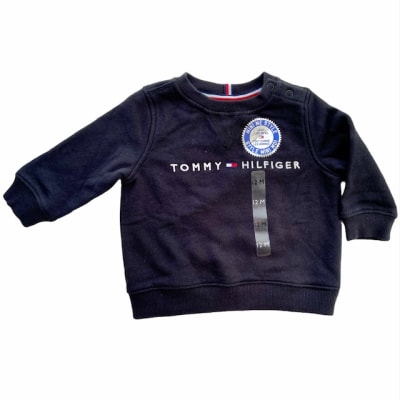 Poleron Tommy Hilfiger Kids negro1