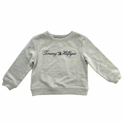 Poleron Tommy Hilfiger Kids gris1