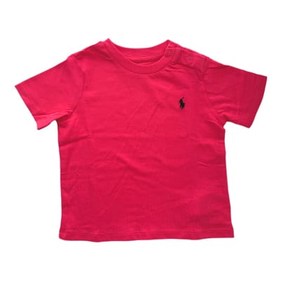 Polera rosada Polo Ralph Lauren Children1