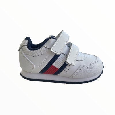 Zapatillas blancas niño Tommy Hilfiger Kids1