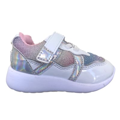 Zapatillas niña Gerber rosa glitter1