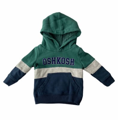 Poleron Oshkosh con chiporro verde