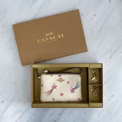 Set Sobre Coach estrellas crema1