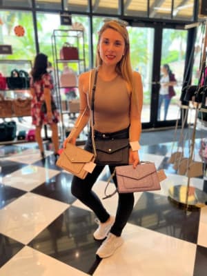 Cartera Kate Spade Crossbody Tinsel Plana Glitter1