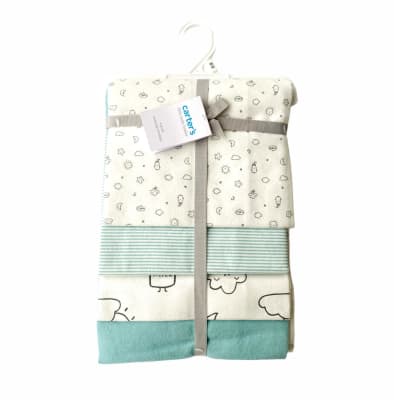 Set 4 mantas Carter´s milk1