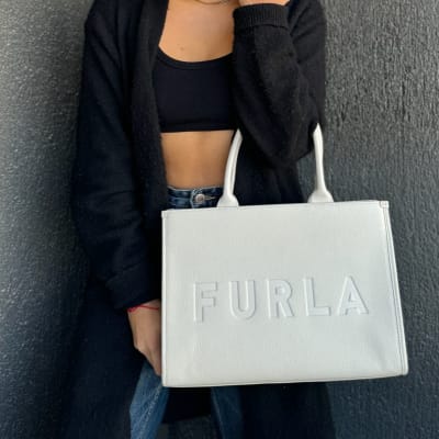 Cartera Furla Tote Niobe beige1