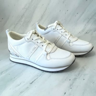 Zapatillas Michael Kors Dash blancas2