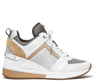 Zapatilla Michael Kors Georgie Glitter Chain Mesh1