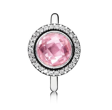 Anillo Pandora Brillante rosa