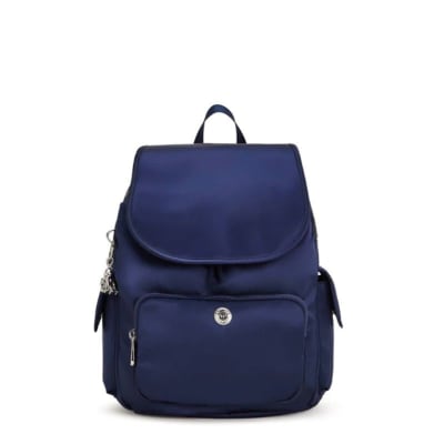 Mochila Kipling City pack S azul satin1