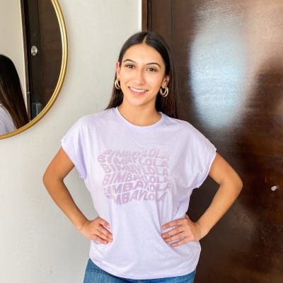 Polera Bimba y Lola Lila1