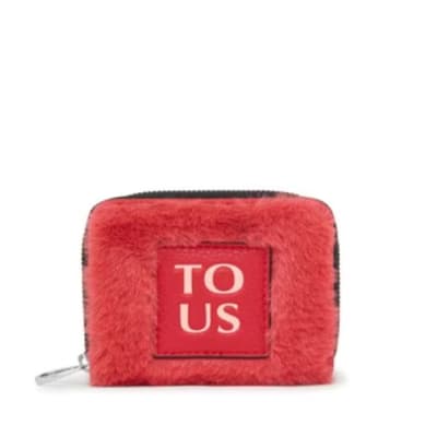 Monedero Tous Empire Felpudo Rojo1